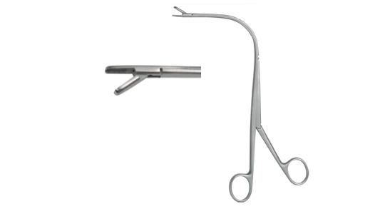 H192-2 indirect laryngeal forceps (long after the bowl mouth)