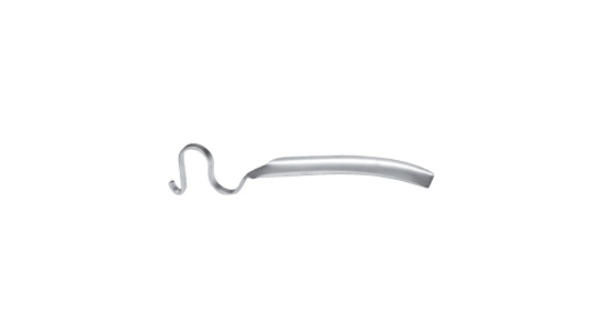 H266 special laryngoscope depressor (epiglottis check around)