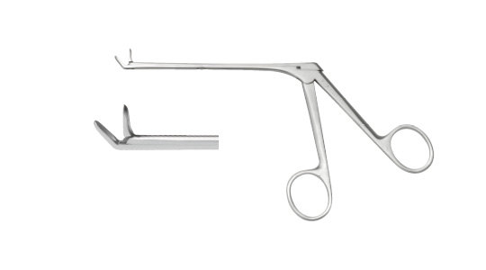 Nasal ploypus forceps(Maxillary head,medium,upward bent45°)